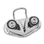 Fairlead Leading Ring Cam Cleat for Marine Use (316 Stainless Steel, 68x35mm)