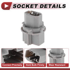 Turn Signal Light Socket Wiring for Acura Honda (No. 33514S50003)