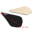 2X Tank Pad Traction Grip Protector for Yamaha YZF R1 (2007–2008)