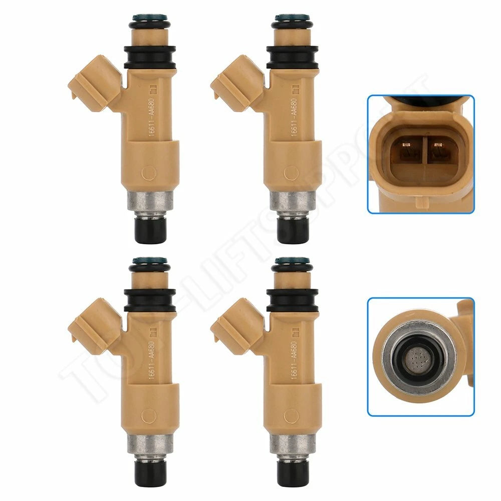 Set of 4 Fuel Injectors for Subaru Outback Forester Impreza Legacy 2.5L