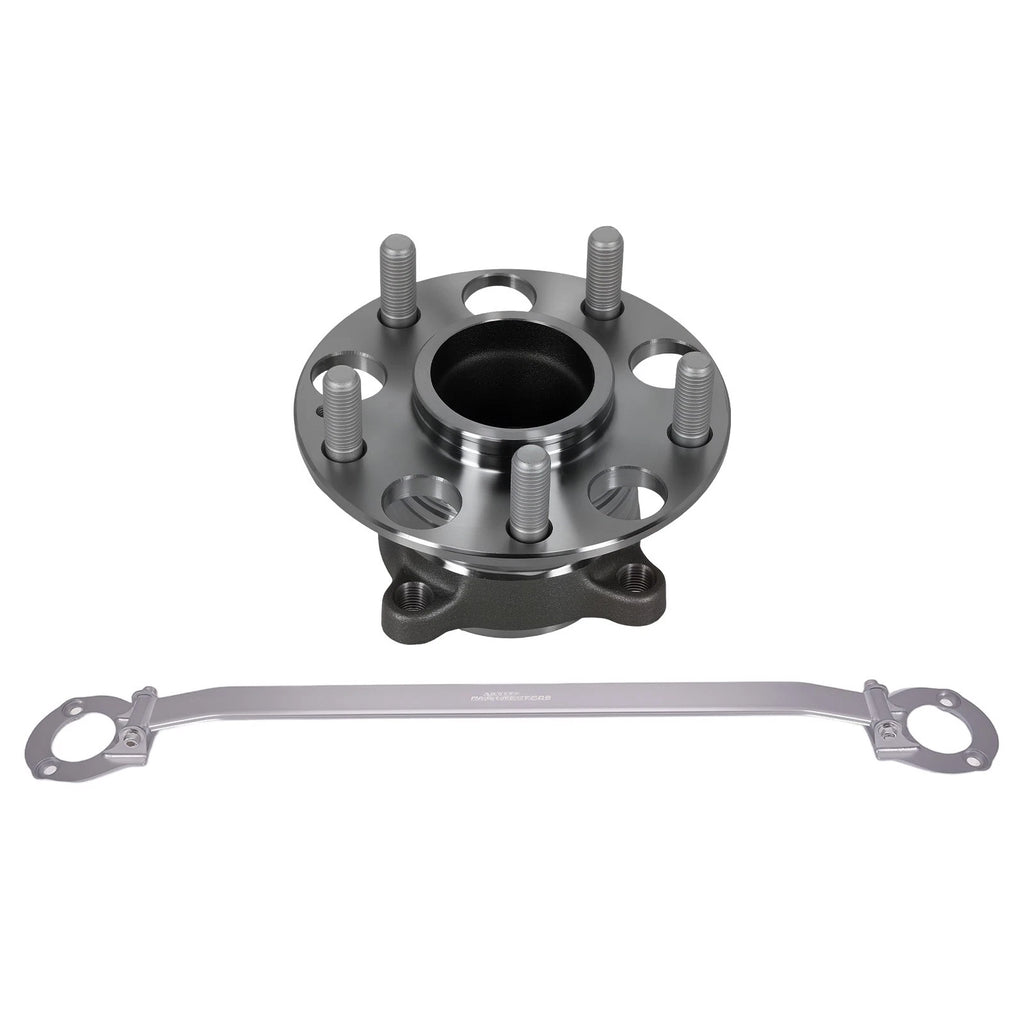 Front Upper Strut Brace Bar + Rear Wheel Hub Assembly for Honda Accord (2008–2012)
