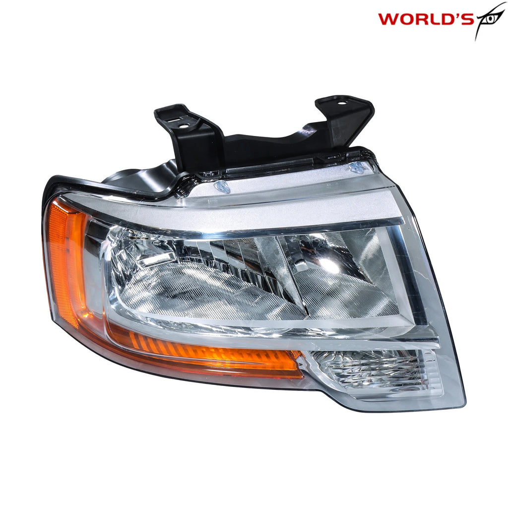 Halogen Headlight for Ford Expedition (2015–2017) Chrome Right Side