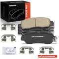 Set of 4 Front Ceramic Brake Pads for Nissan Versa (2020–2022) Kicks (2018–2022)