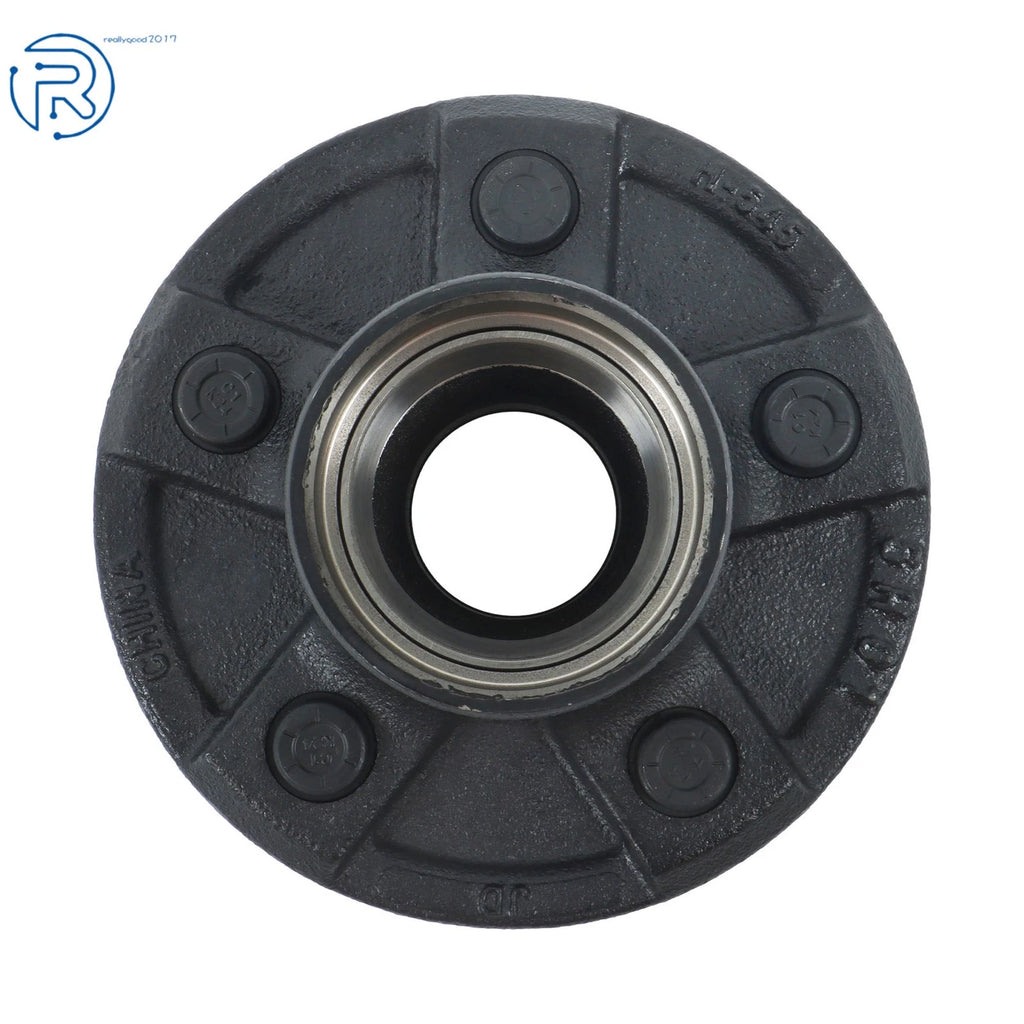 2X Trailer Idler Hub 5 on 4.5" & Round #84 Spindle for 3500lbs Axle