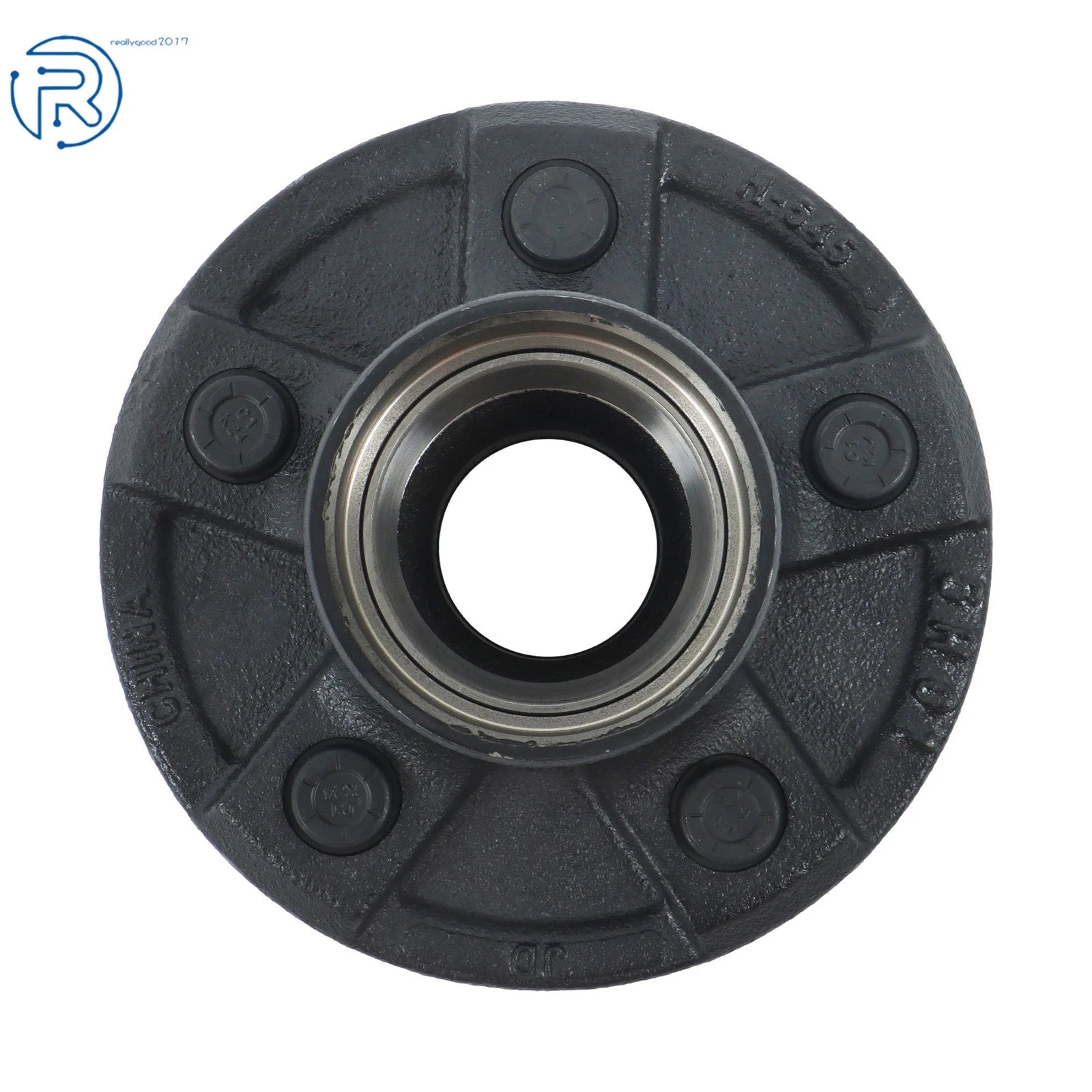 2X Trailer Idler Hub 5 on 4.5" & Round #84 Spindle for 3500lbs Axle