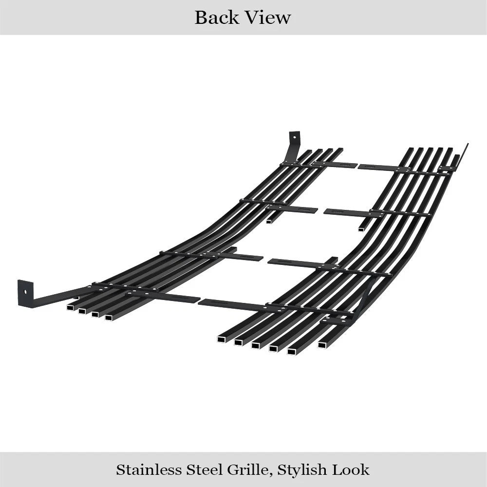 Upper Stainless Black Billet Grill for Silverado 1500/2500/3500 (2003-2005)