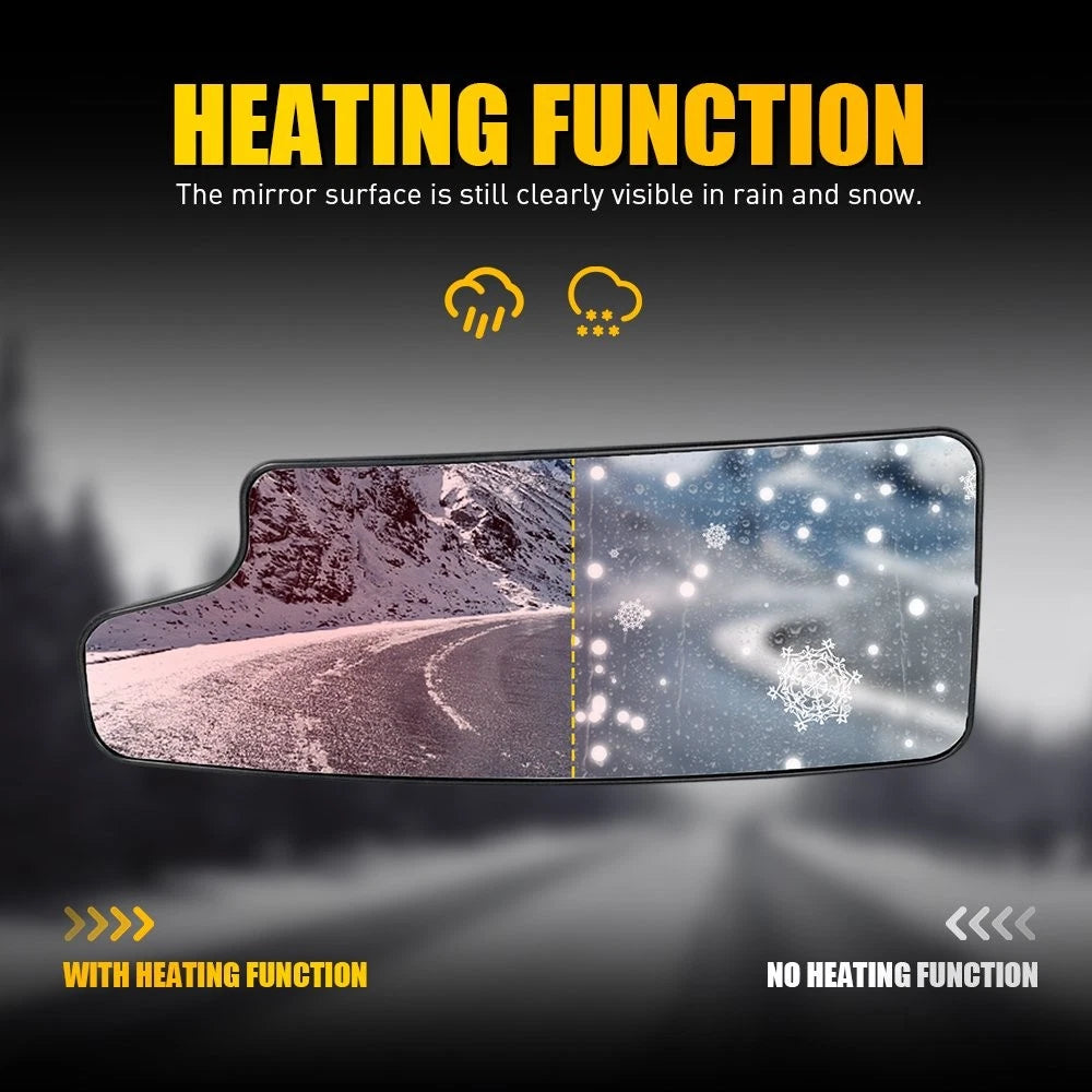 2X Heated Mirror Glass Set for Chevy Silverado 1500 2500HD 3500HD (2020–2021)