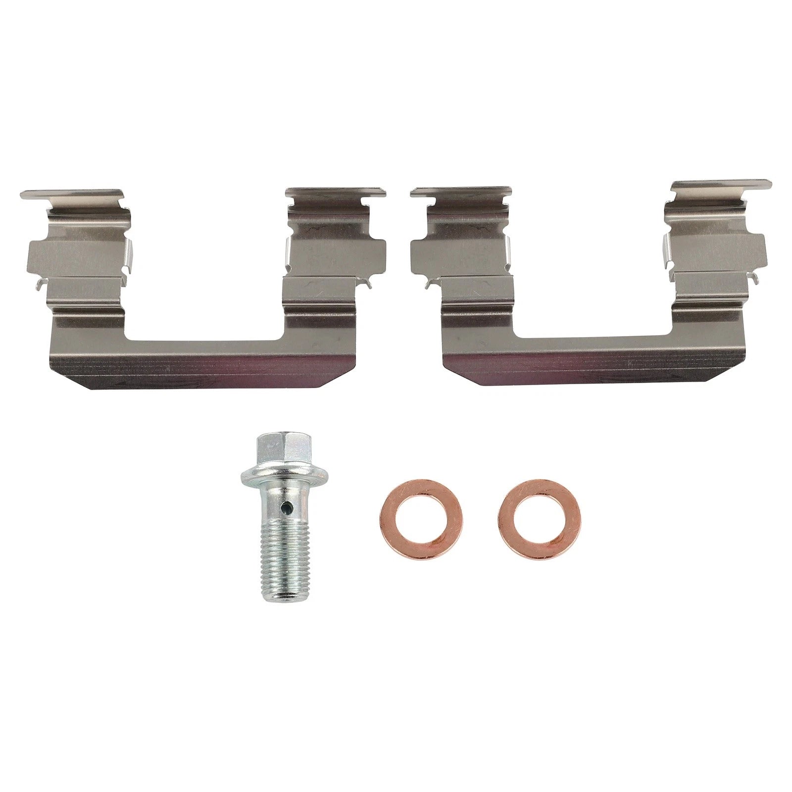 Set of 2 Front Brake Calipers with Bracket for Honda Pilot (2003–2008)