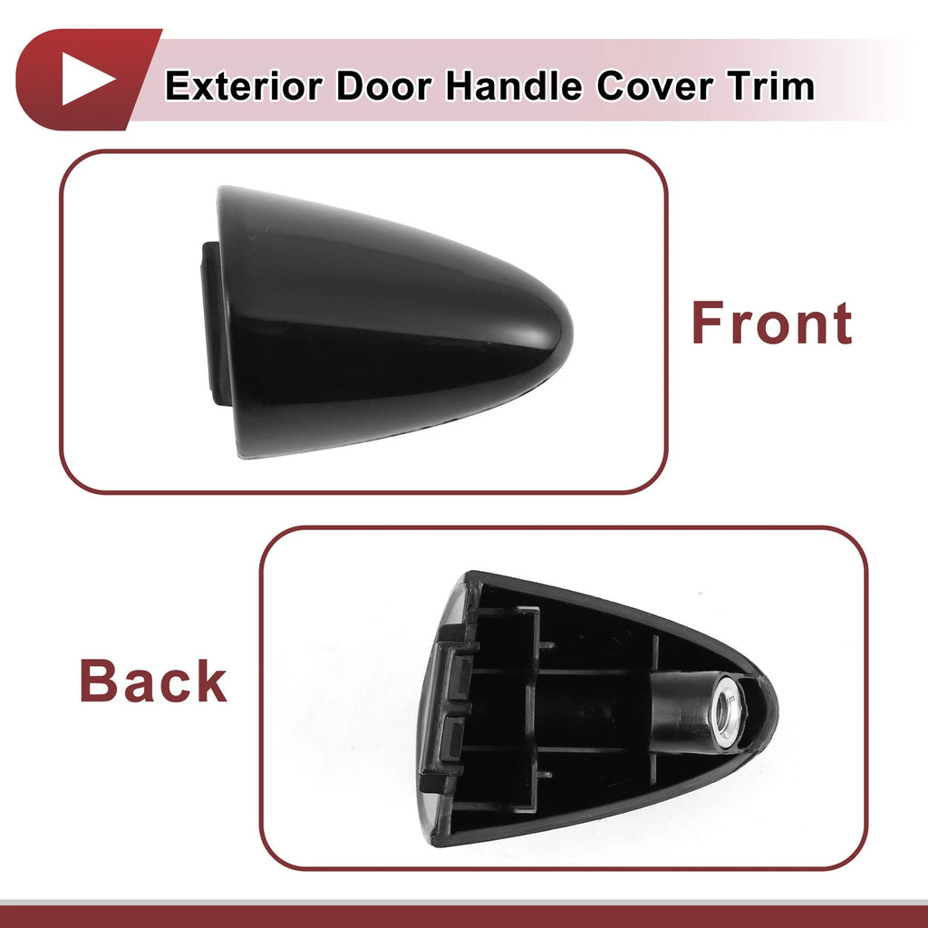 Exterior Door Handle Cover Trim No. 826623R020 for KIA Cadenza K7 (2010–2016) Black