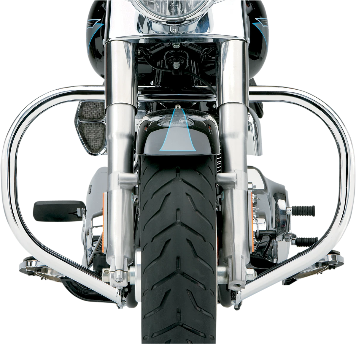 Cobra Freeway Bar for FLSTC (1997–2017) - Fatty - Chrome - 601-2205