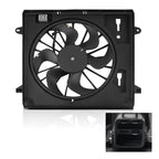 Radiator Cooling Fan Assembly for Jeep Wrangler JK V6 3.8L (2007–2011)