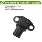 MAP Sensor No.A0051537228 for Mercedes-Benz B-Class 