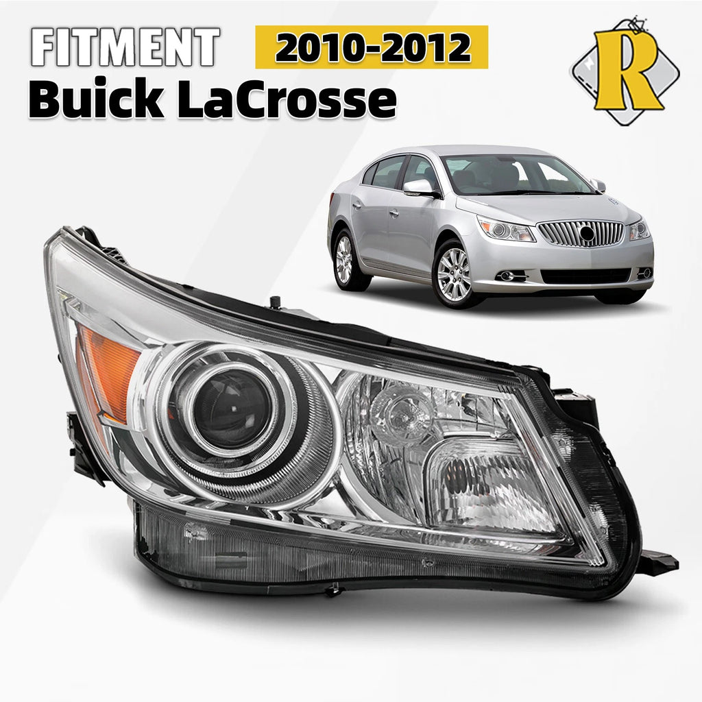 HID/Xenon Headlight Chromed Projector Cover for Buick LaCrosse (2010–2013)