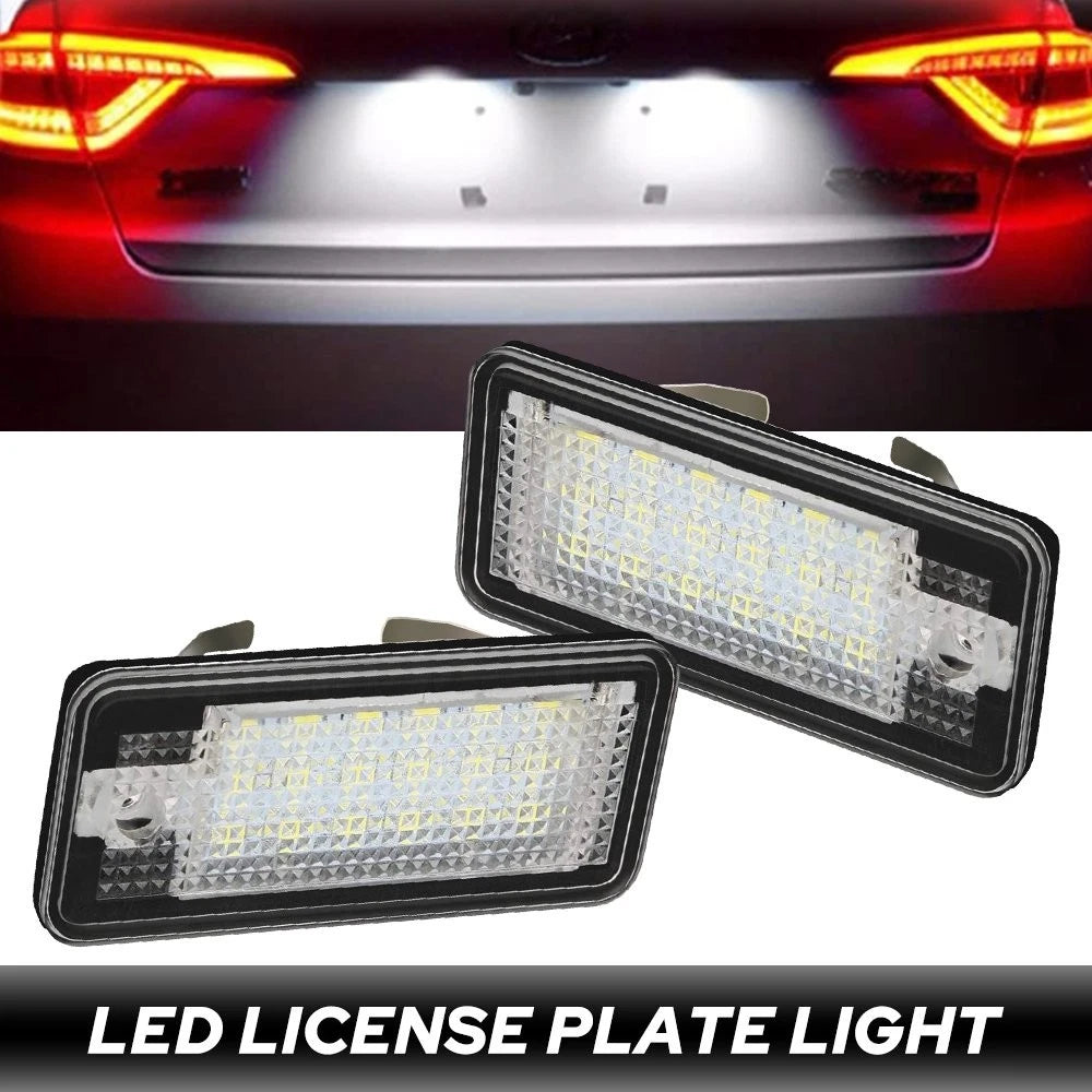 LED License Plate Light for Audi A3 A4 A6 A8 S3 S4 Q7 (EXV)