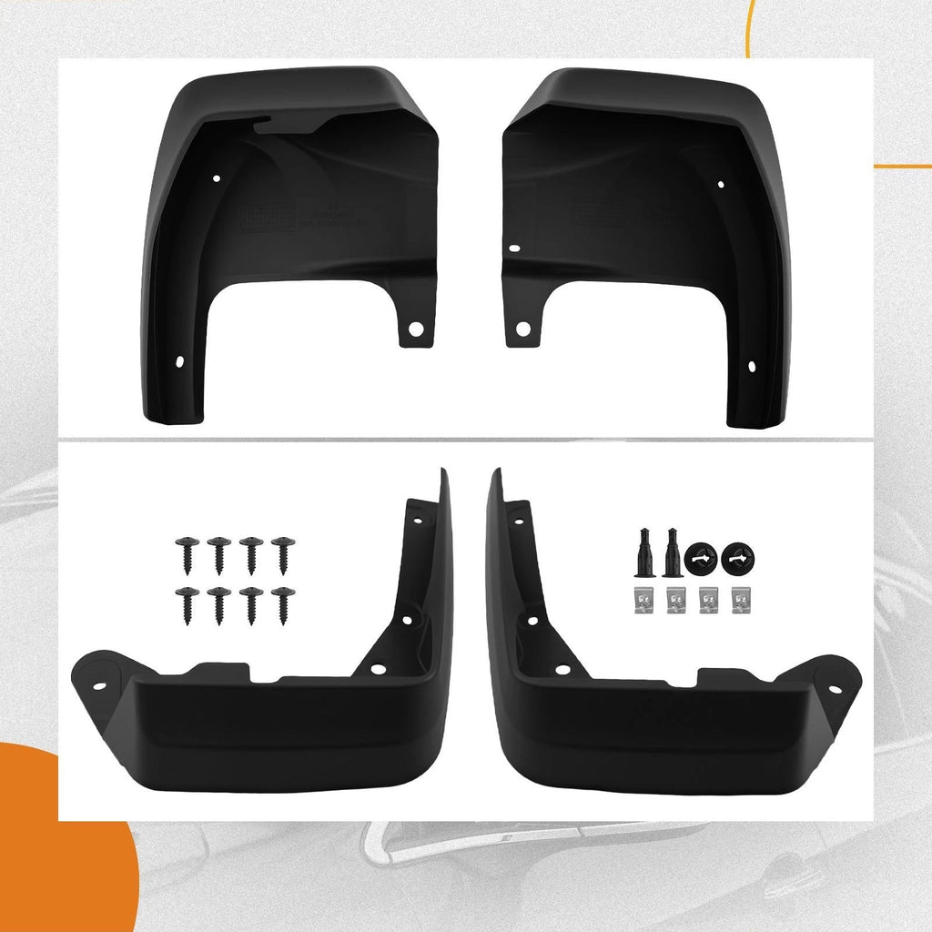 Set of 4 Splash Guards for Honda Odyssey (2014-2017)