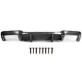 Rear Bumper Lip Diffuser for BMW F10 M5 (2012–2016) Carbon Fiber Look