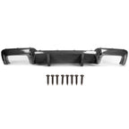 Rear Bumper Lip Diffuser for BMW F10 M5 (2012–2016) Carbon Fiber Look