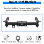Class 3 Trailer Tow Hitch for Subaru Ascent (2019–2025)