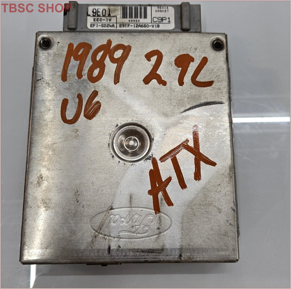 Engine Computer EEC ECM ECU for Ford Ranger Bronco II (1989) E9TF-12A650-V1B