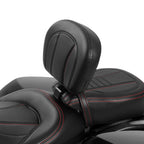Front Rider Driver Backrest for Harley Touring Road Street Glide (2009–2023)
