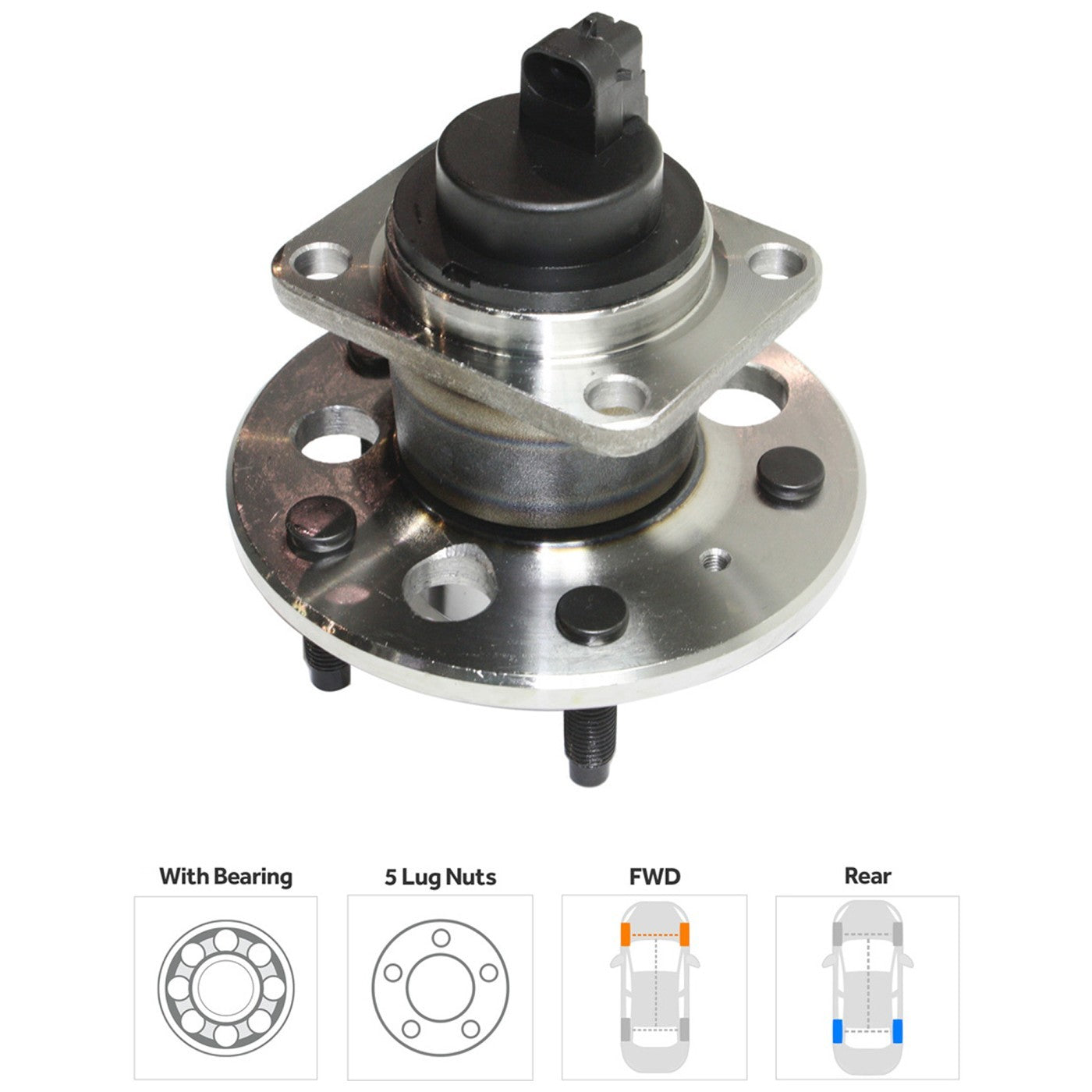 Wheel Hubs for Chevy Olds (RHD)
