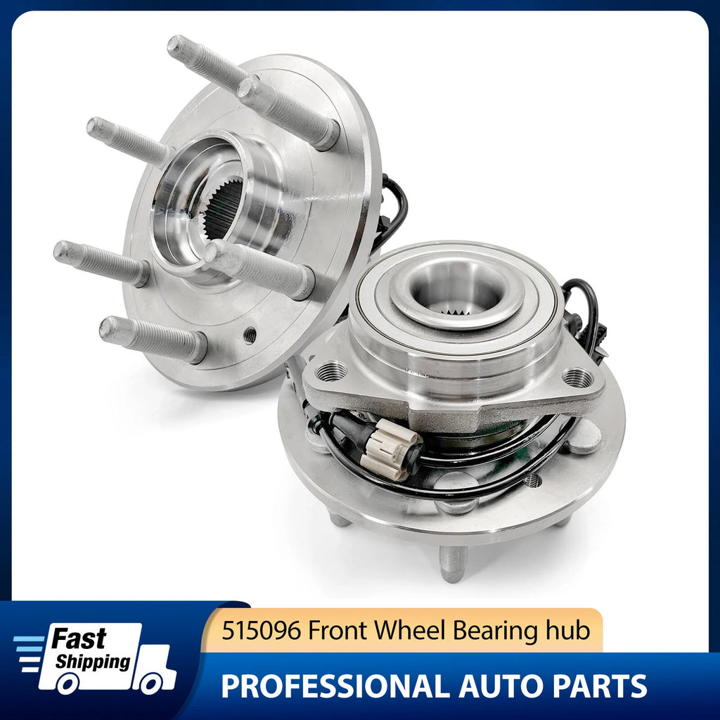 Front Wheel Bearing Hub Pair for Chevy Silverado 1500 Tahoe (2007–2014)