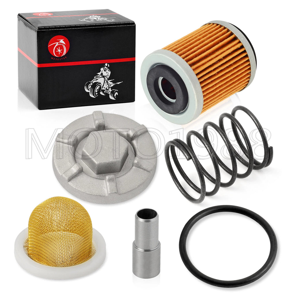 Oil Drain Plug and Filter Strainer O-Ring for Yamaha Wolverine 350 (1995-2004)