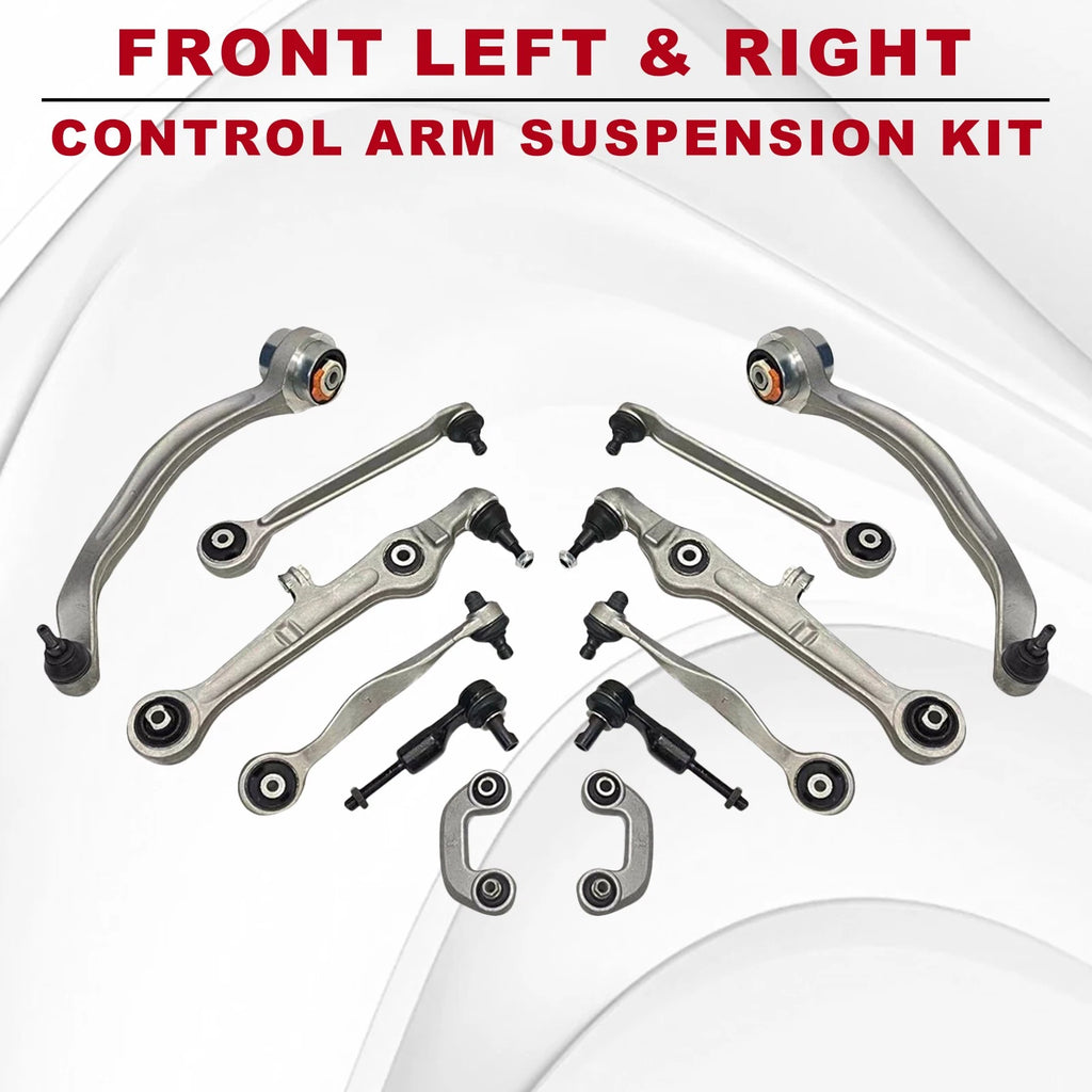 Set of 12 Control Arms & Sway Bar Links for Audi A4 (2000–2008)