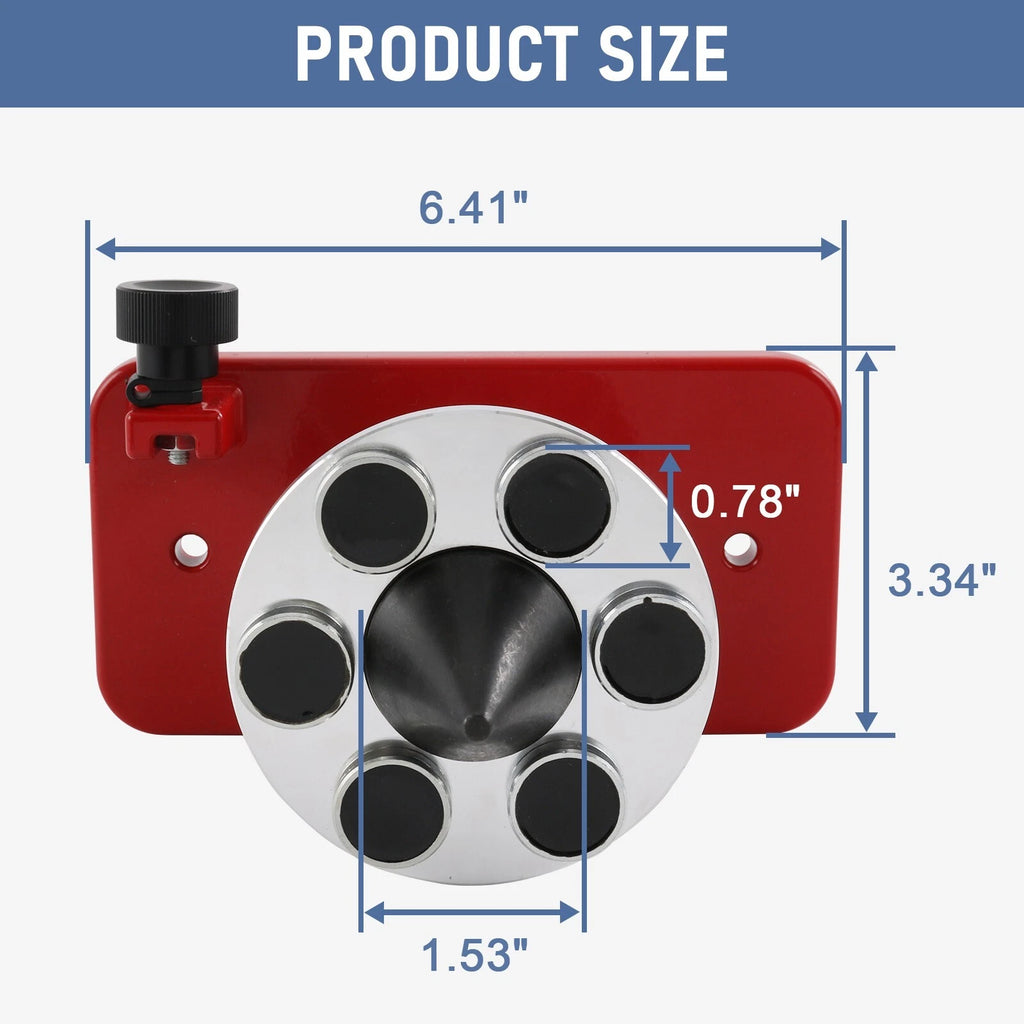 Magnetic Wall Mount Blade Balancer for Zero Turn Mowers