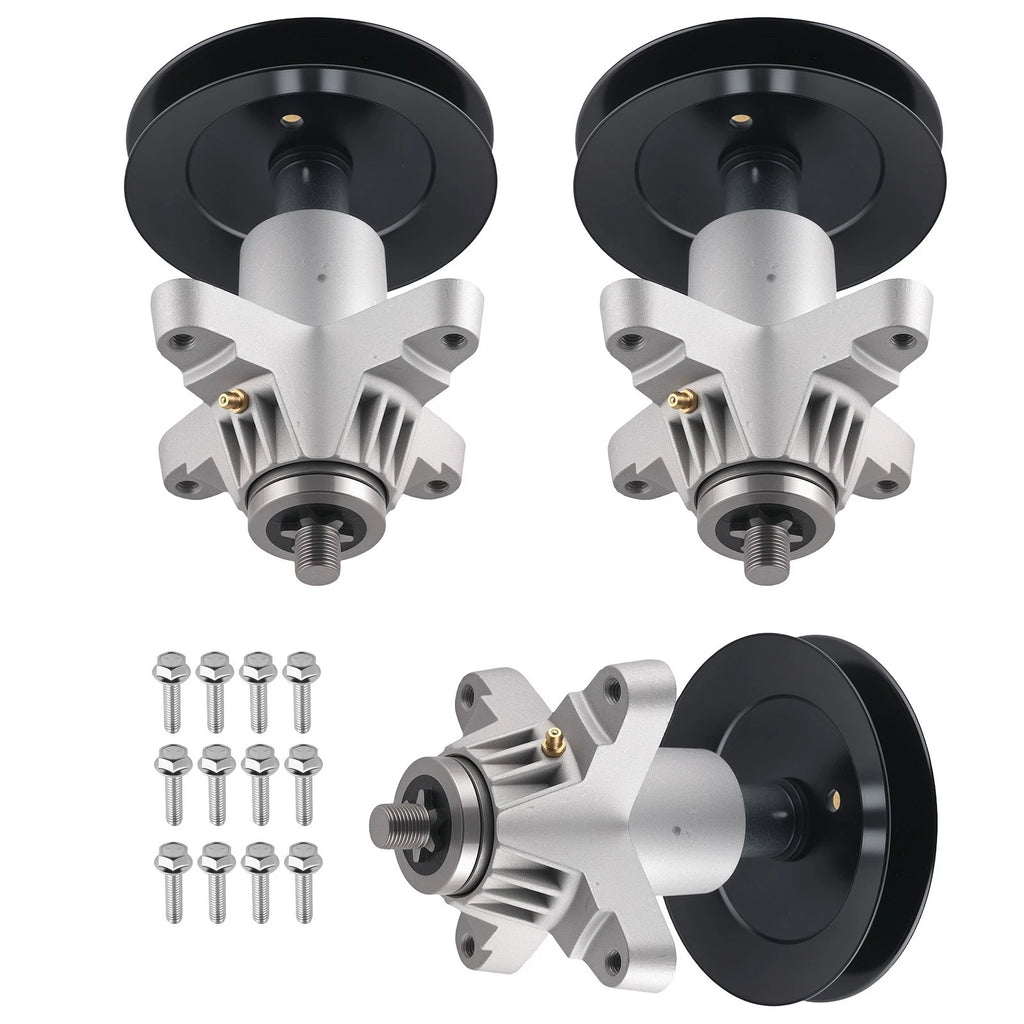 Set of 3 Deck Spindles for Cub Cadet RZT54KW (2004–2015) 618-04608