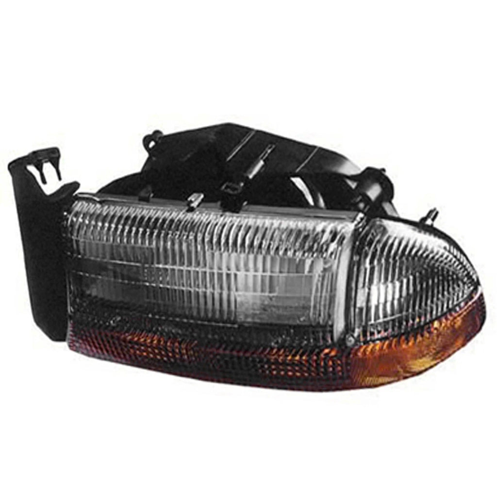 Combination Headlight Assembly Driver Side Replacement for Dodge Dakota (1997)