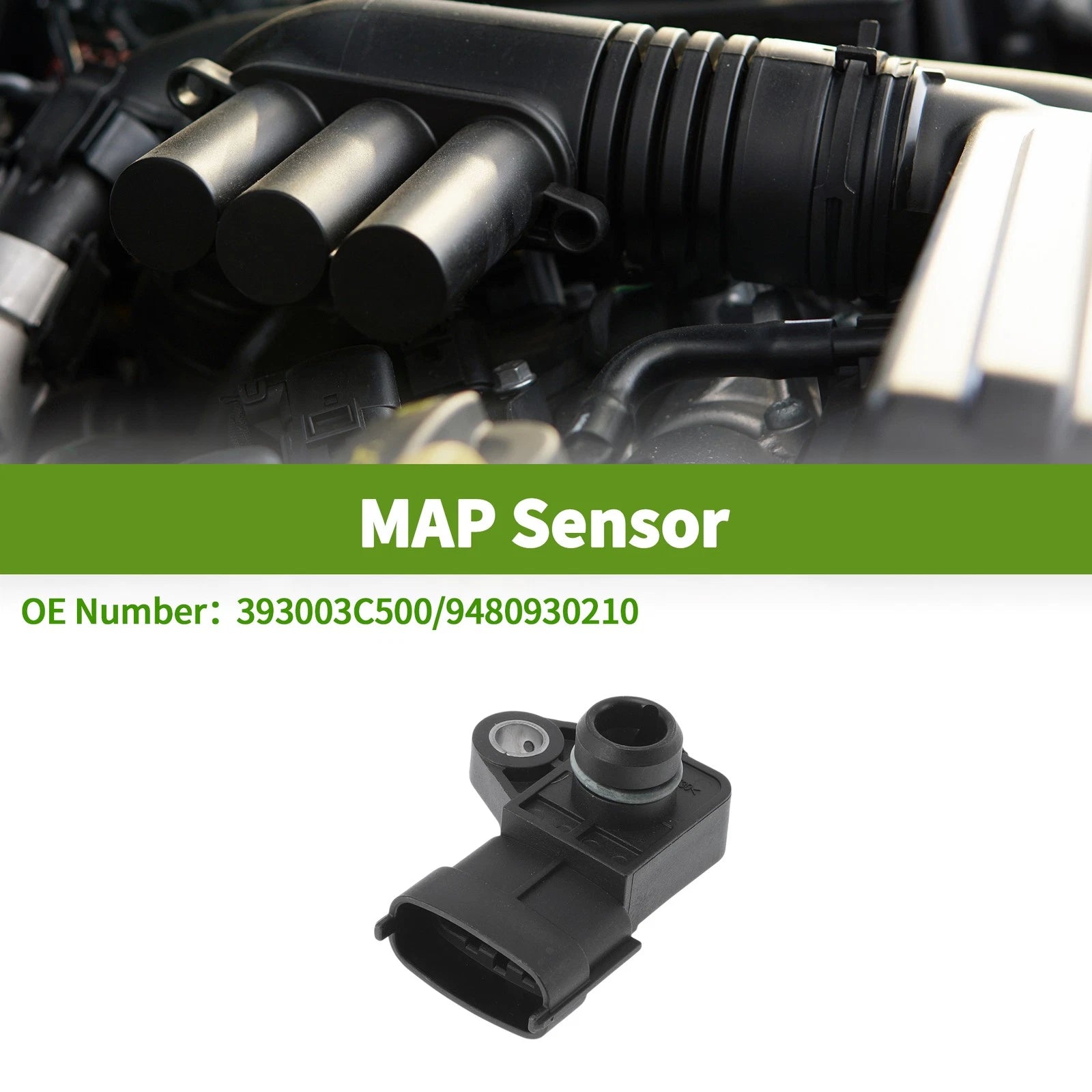 MAP Sensor No.393003C500 for Hyundai Santa Fe (2001–2006)