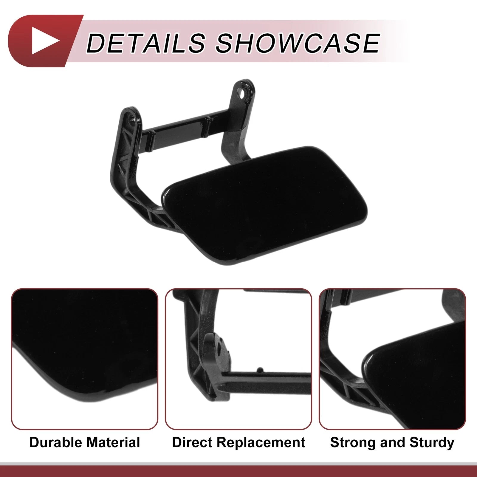 Front Right Bumper Trim Nozzle Cover No. 1668600208 for Mercedes-Benz ML350 (2012–2015)