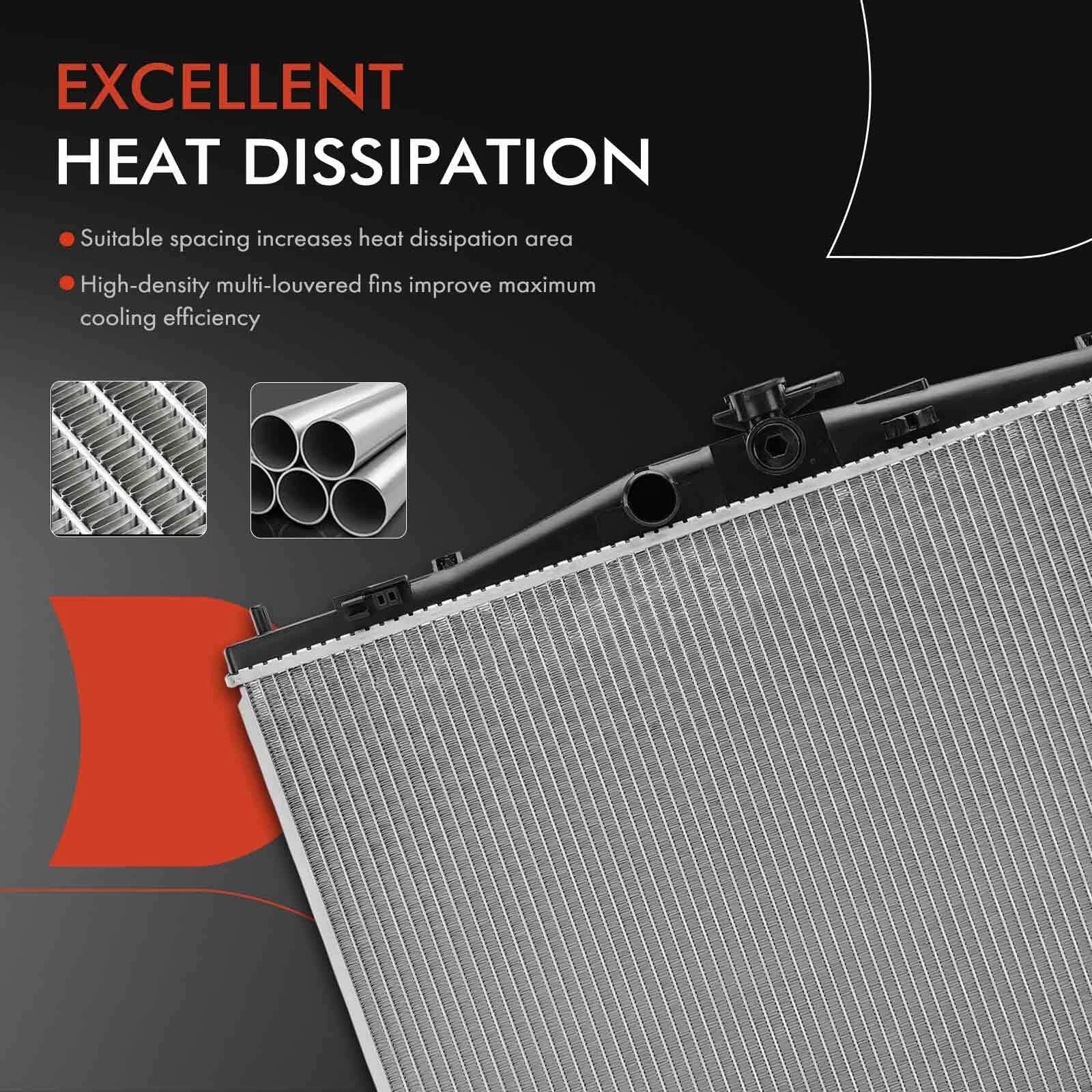 Radiator with Transmission Oil Cooler for Toyota Sienna (2017–2020)