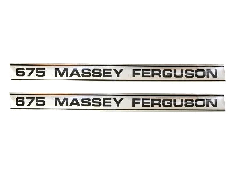 Decal Set for Massey Ferguson 675 Tractors