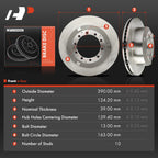 Disc Brake Rotors for Ford F-450 F-550 Super Duty (2005–2016)