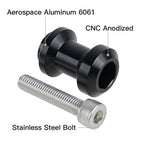 M8x1.25 Swingarm Spools Sliders for Honda CBR600RR (2003–2015)