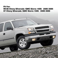Chrome Tailgate Handle Cover for Chevy Silverado Sierra (1999–2006) PSKH EXV
