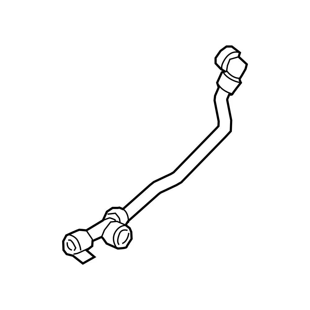 Genuine OEM Engine Coolant Hose for BMW (2000–2023) 17128602651