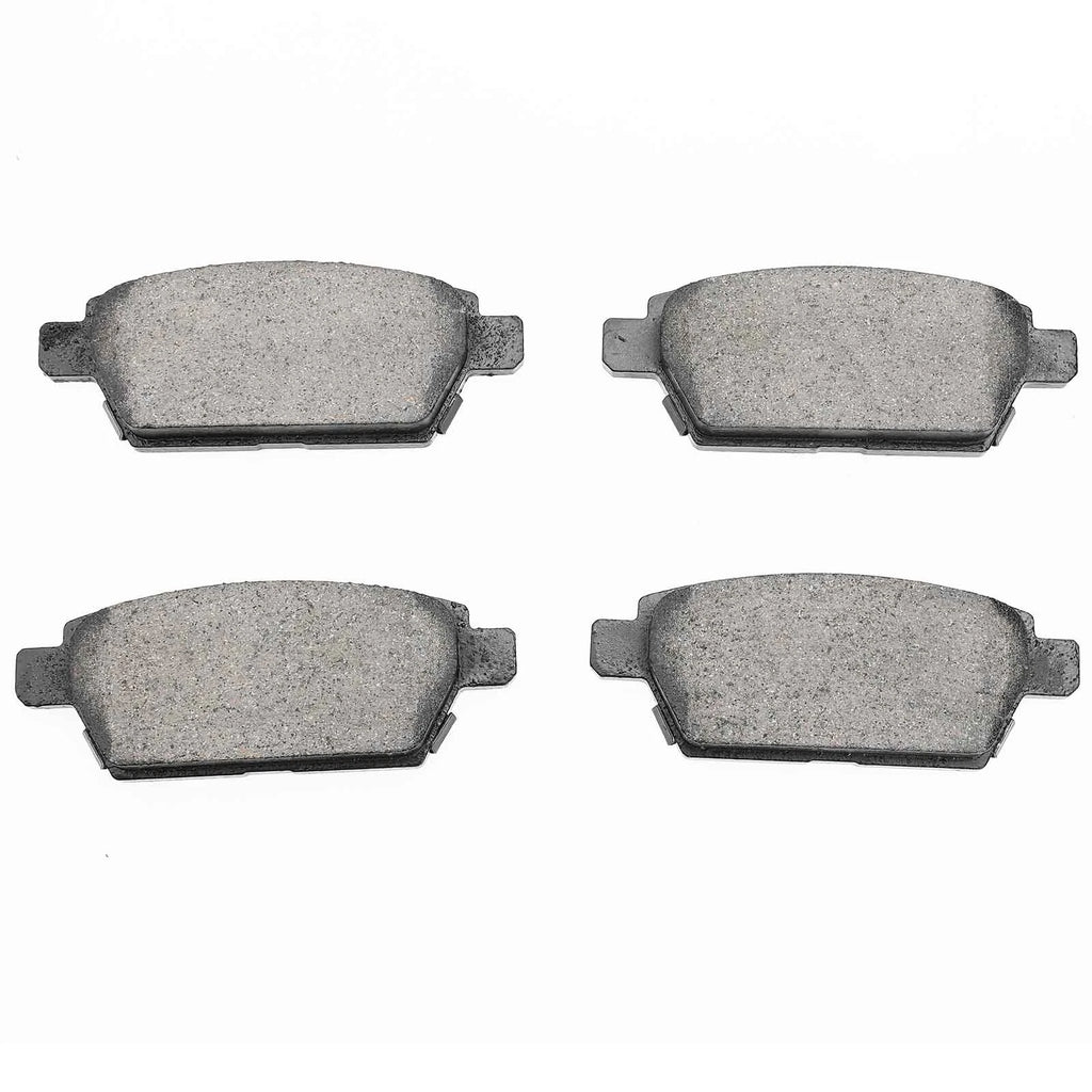 Set of 4 Rear Ceramic Brake Pads for Ford Fusion (2006–2012) Mazda 6 (2006–2013)