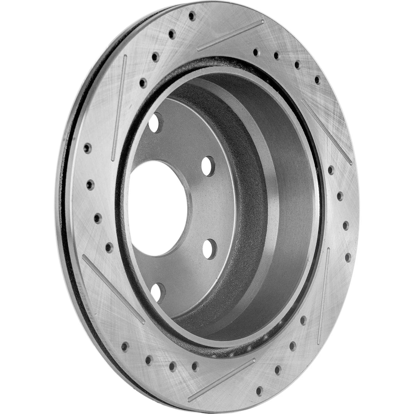 Set of 2 Cross-Drilled Slotted Disc Brakes for GMC Yukon XL 1500 (2000–2002)