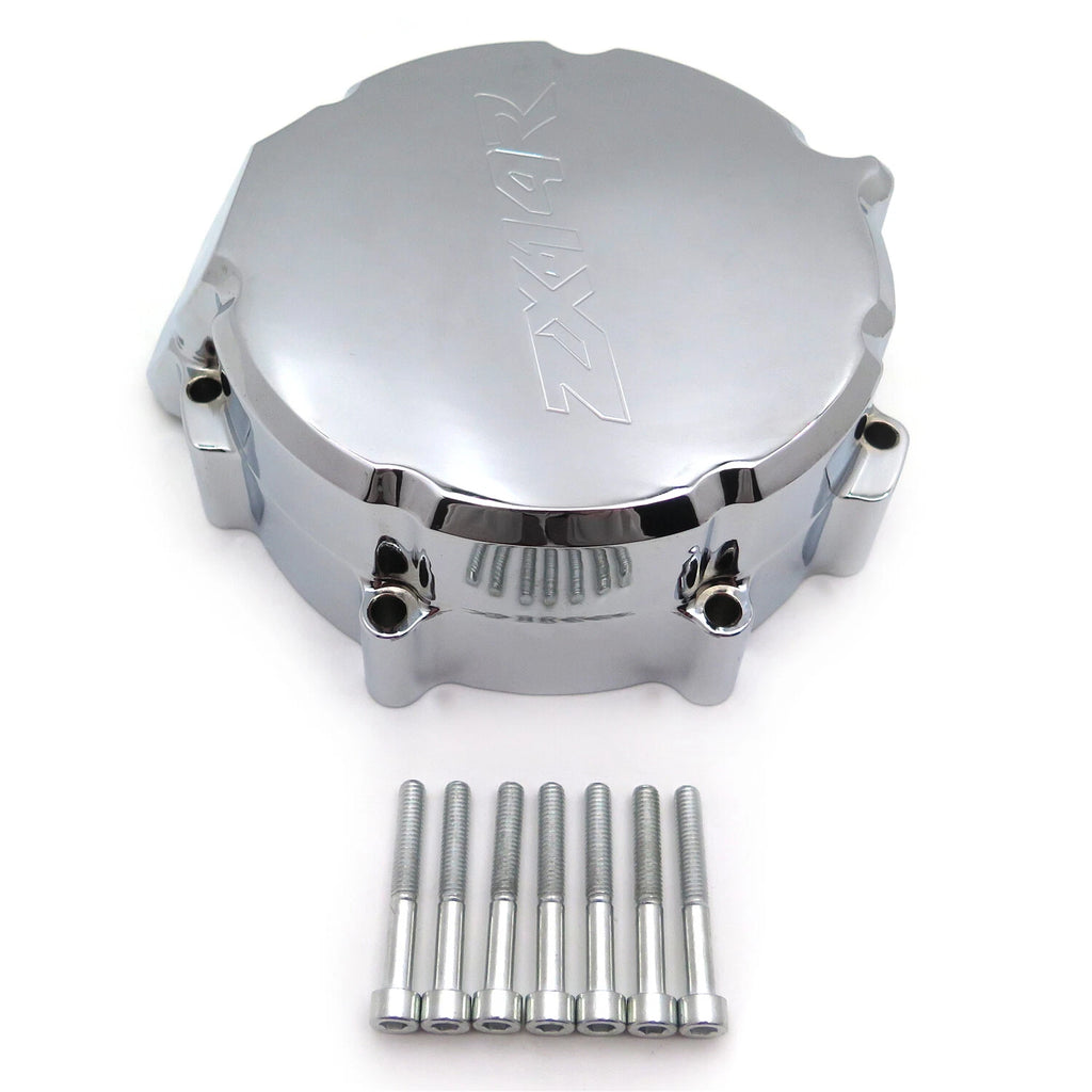 Engine Stator Cover for Kawasaki ZX-14R ZZR1400 (2006–2014) Chrome Left Side