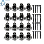 Set of 16 Rocker Arms Trunion Kit for LS1 4.8 5.3 5.7 6.0 (1997–2006)