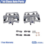 2X Rear Brake Calipers with Bracket for Ford F-150 (2012–2016)