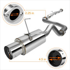 Catback Exhaust System for Acura Integra GSR DC1 DC2 (1994–2001) 4.5" Tip