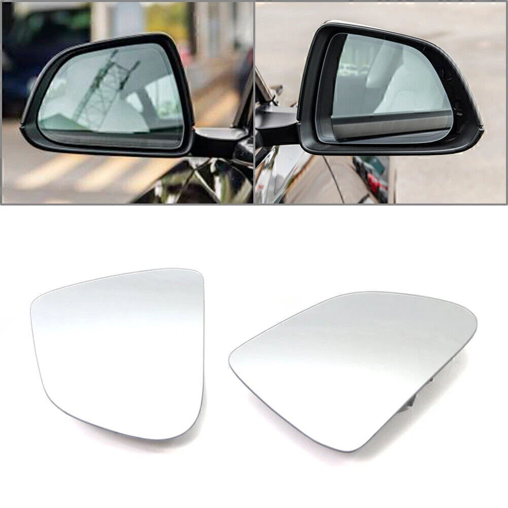 Pair Side Wing Mirror Glass for Tesla Model 3 (2017–2021) 9252455001 9252456001