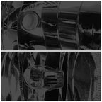 Pair of Tinted Housing Amber Corner Headlights for Chevy Silverado (2007–2014)