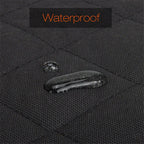 Universal Waterproof Black Pet Car Seat Cover for Dog Cat Rear Bench Mat