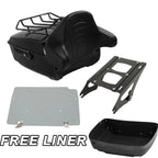 Backrest Pad Mount Rack Base Plate for Harley Touring (2014–2025)