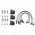 3 Pack Ignition Coils + 6X Leads for Holden Statesman Commodore 10467067